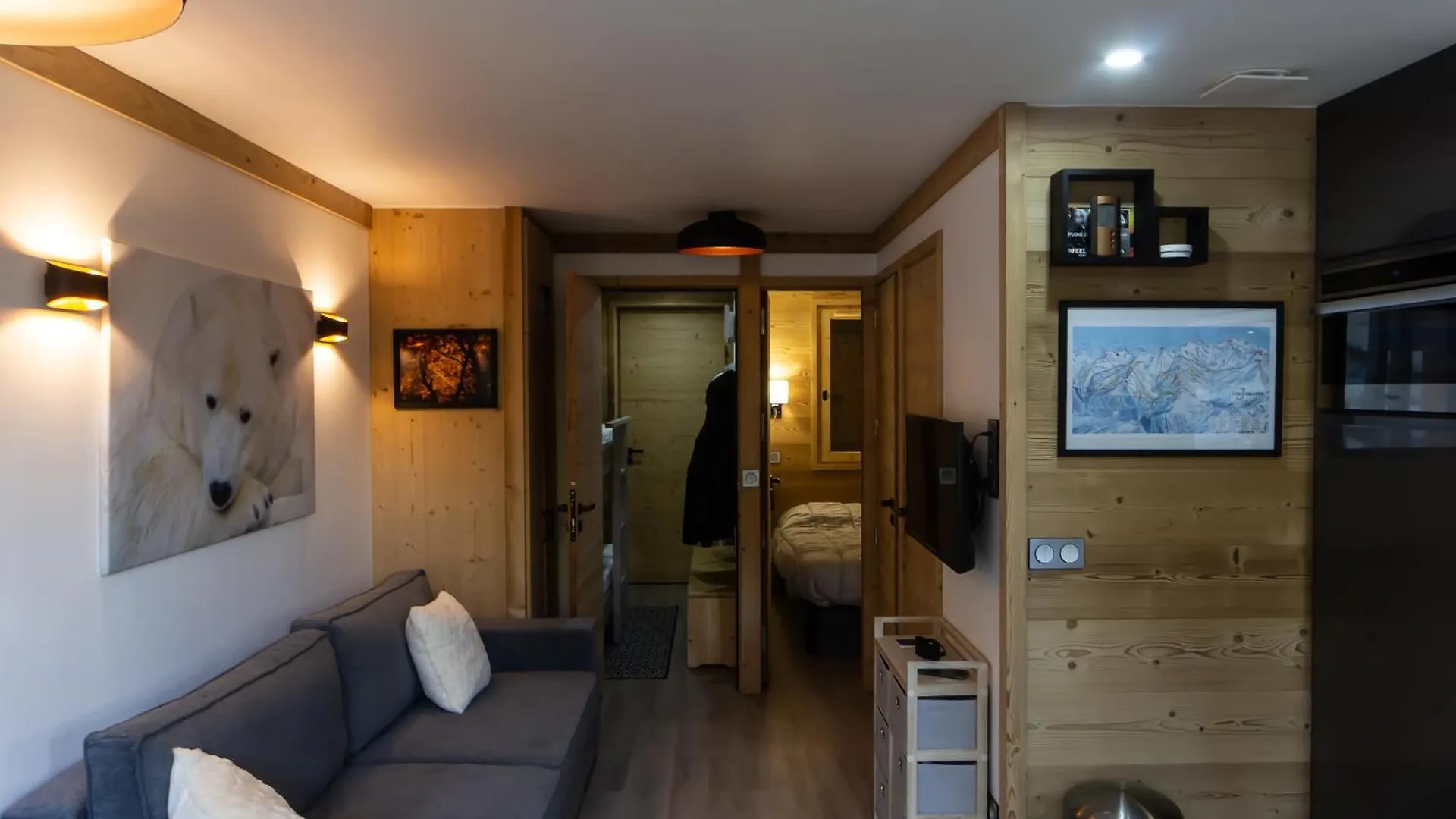 アパート Courchevel 1550 - Superbe Appartement Skis Aux Pieds ! フランス